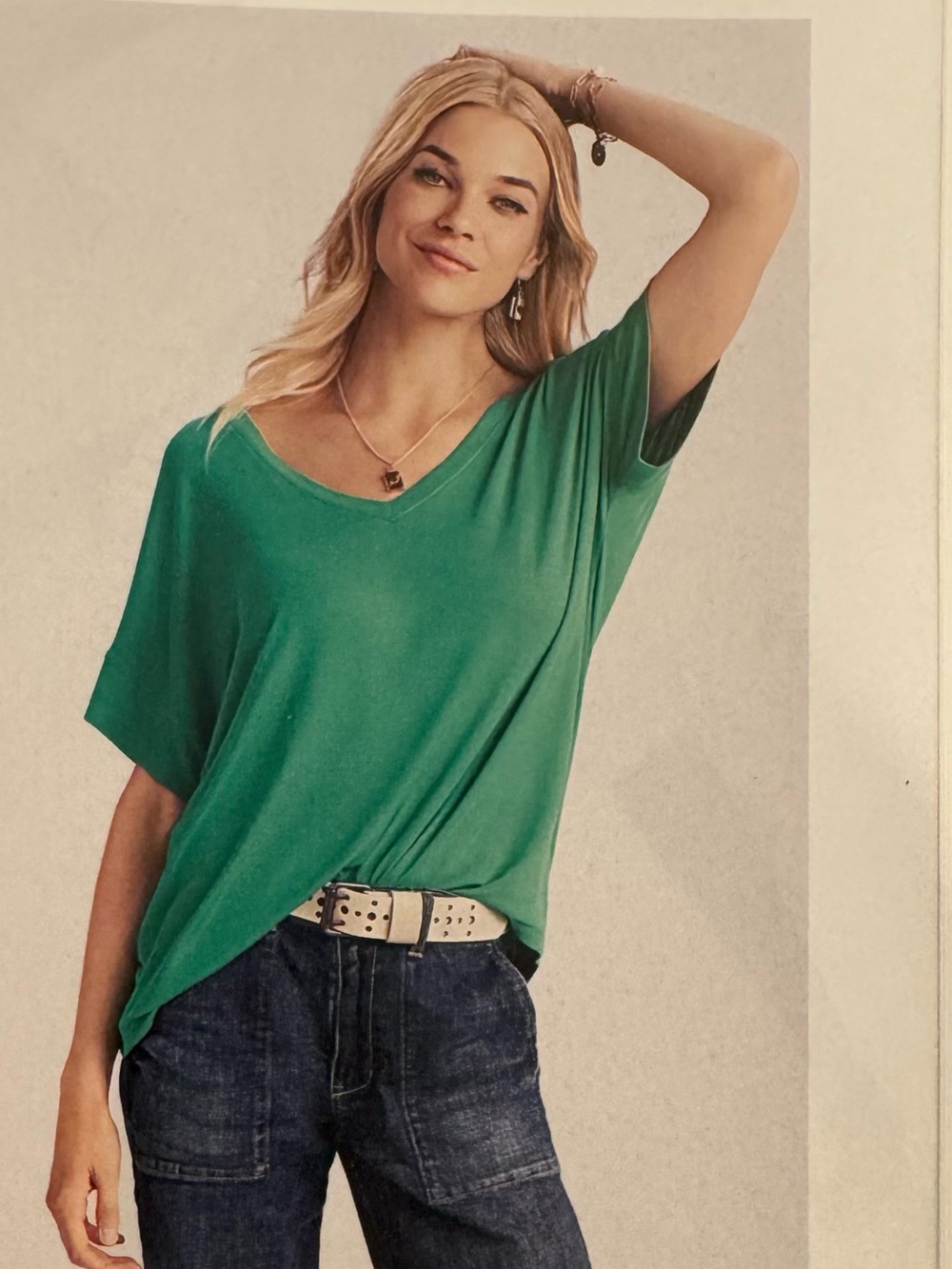 CAbi Field Tee Size XS, NEW condition